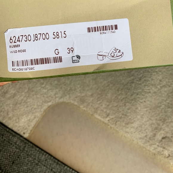 Gucci rubber shoes - Picture 6 of 7